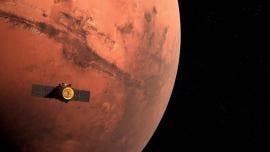 Sonda Hope en la órbita de Marte (EFE)