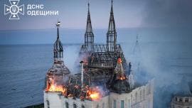 Rusia ataque castillo de Harry Potter en Odesa