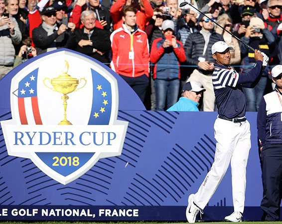Tiger Woods va por la Ryder Cup
