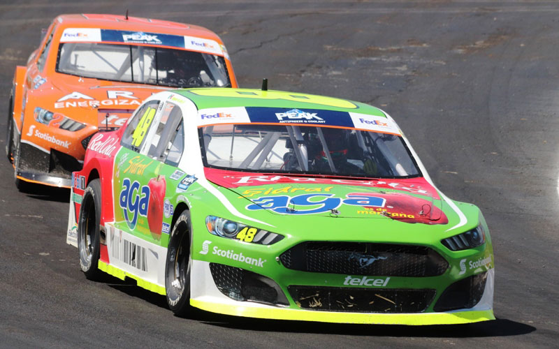 Salvador de Alba se lleva tercera fecha de la NASCAR