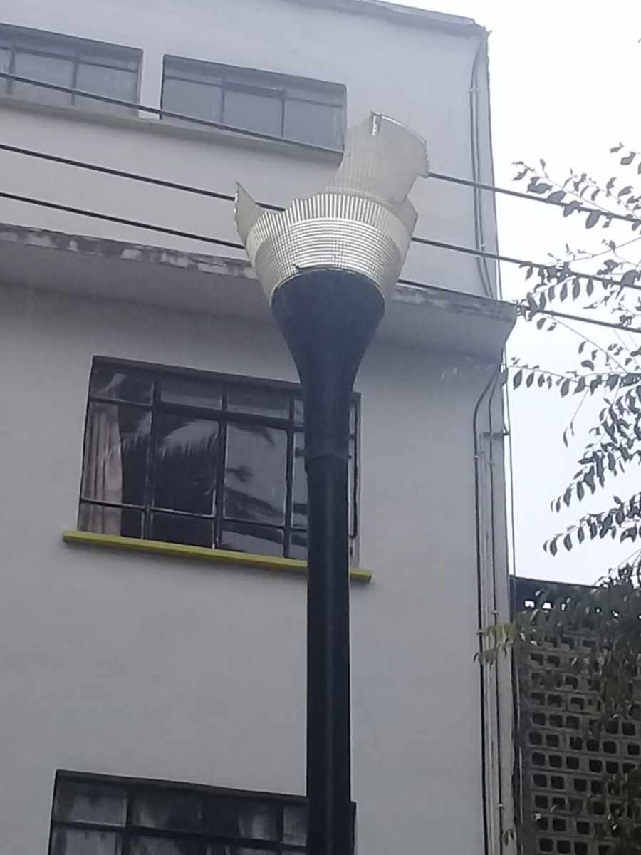 Alumbrado público en la BJ