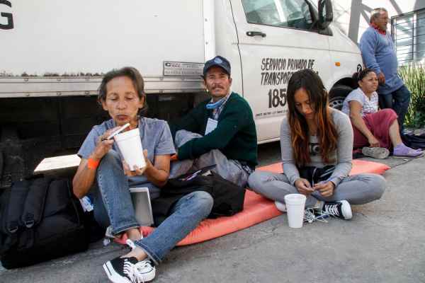 migrantes en la CDMX