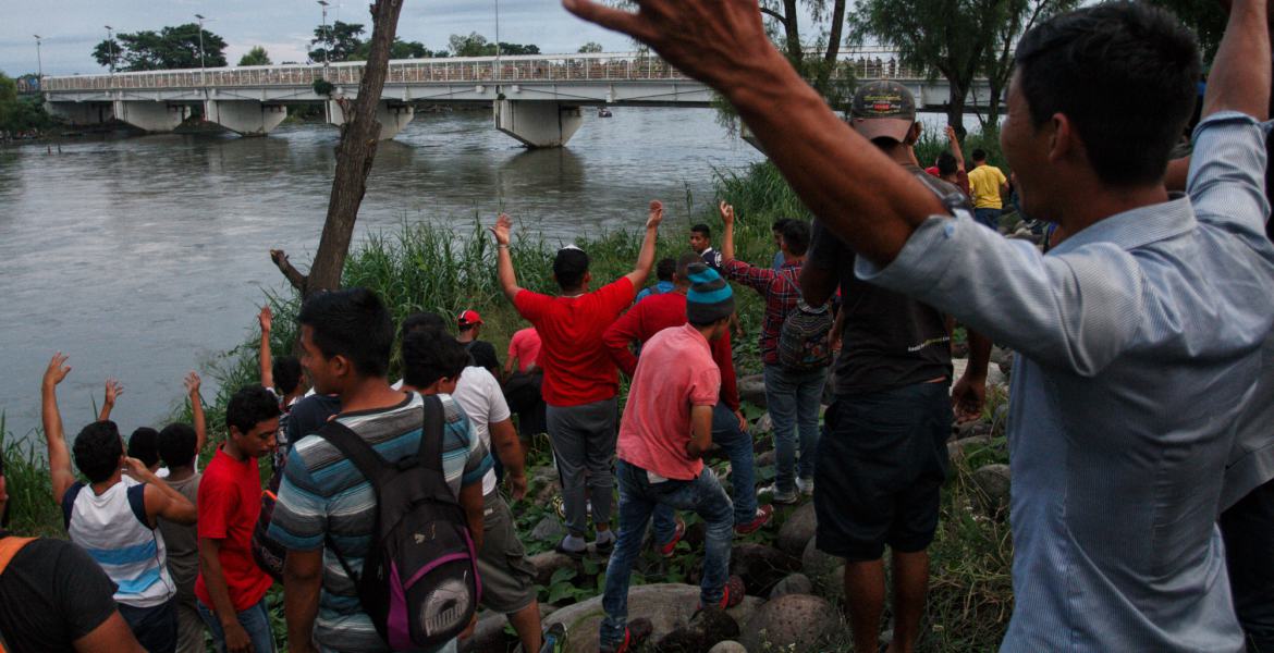 migrantes en Chiapas