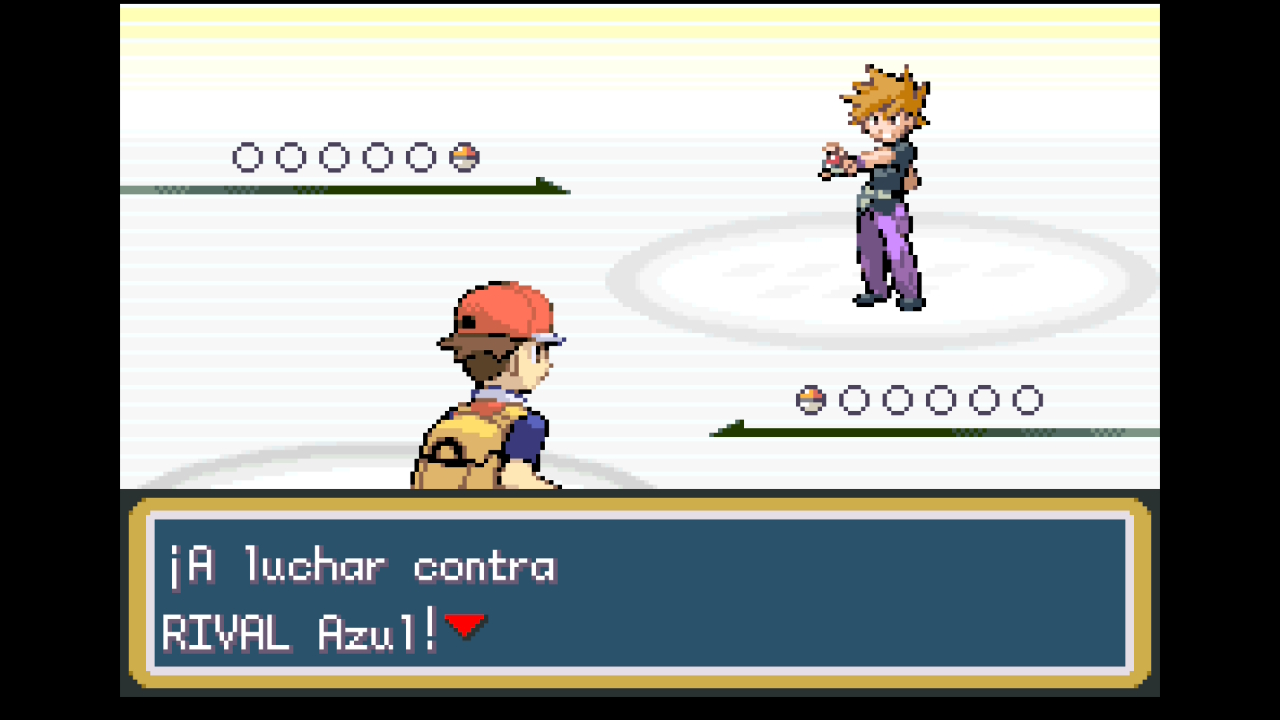 Captura de pantalla Pokémon Verde hoja