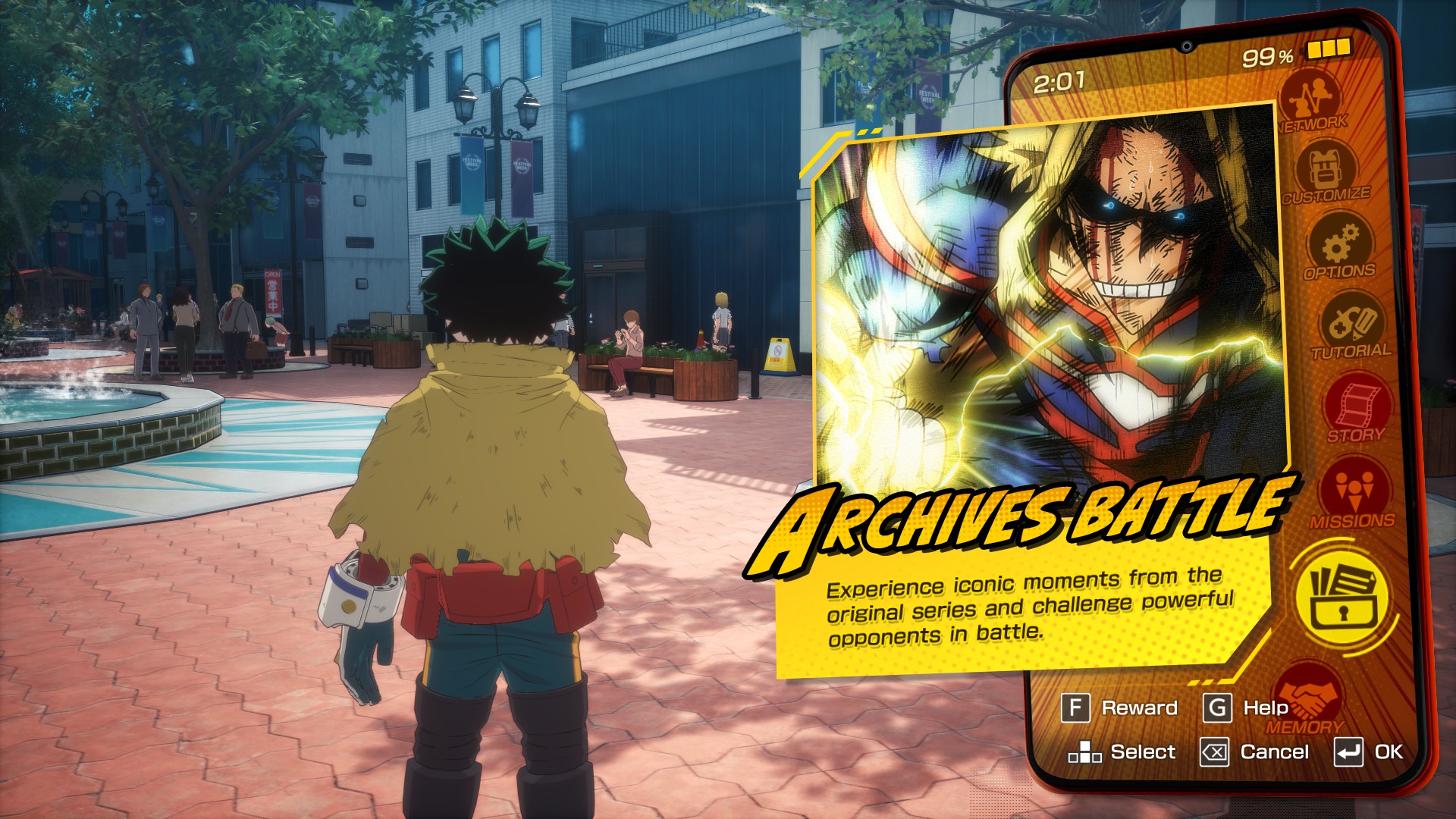 Captura de pantalla MY HERO ACADEMIA: All's Justice 