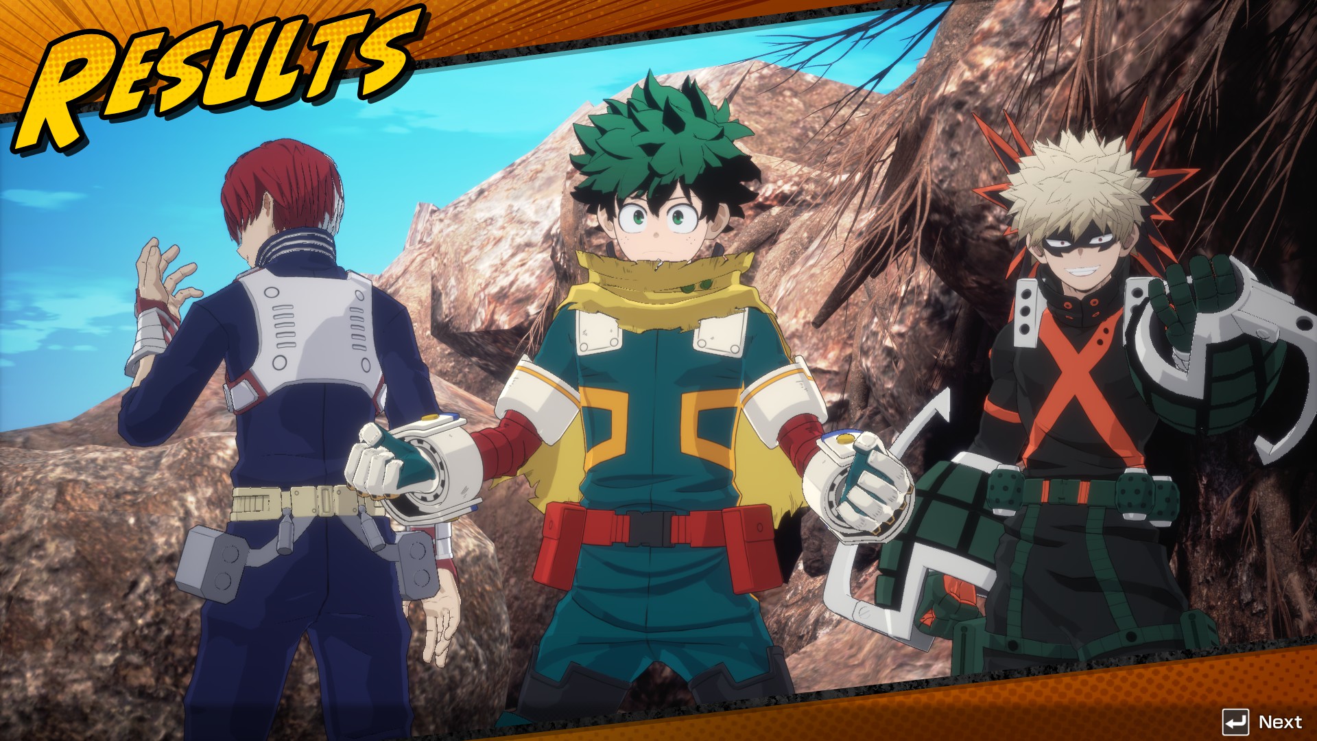 Captura de pantalla MY HERO ACADEMIA: All's Justice 