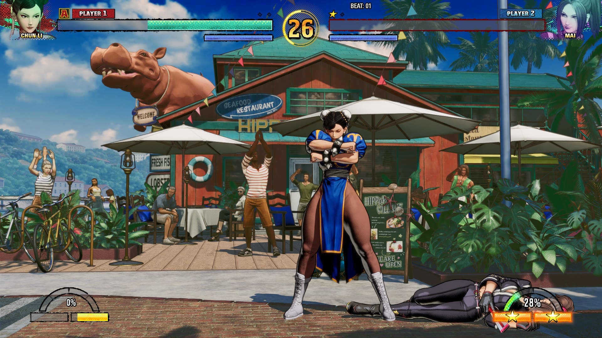 Chun-Li combate