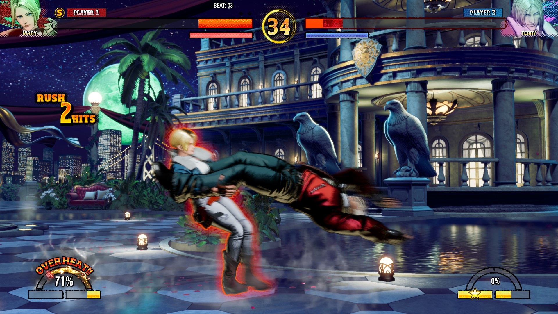 Captura de pantalla Fatal Fury: City of the Wolves 