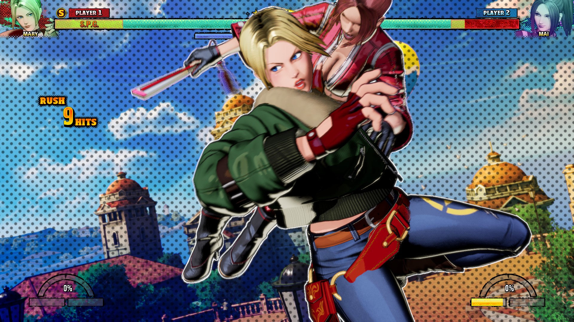 Captura de pantalla Fatal Fury: City of the Wolves 