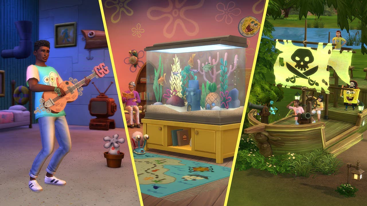 Accesorios Bob Esponja The Sims 4