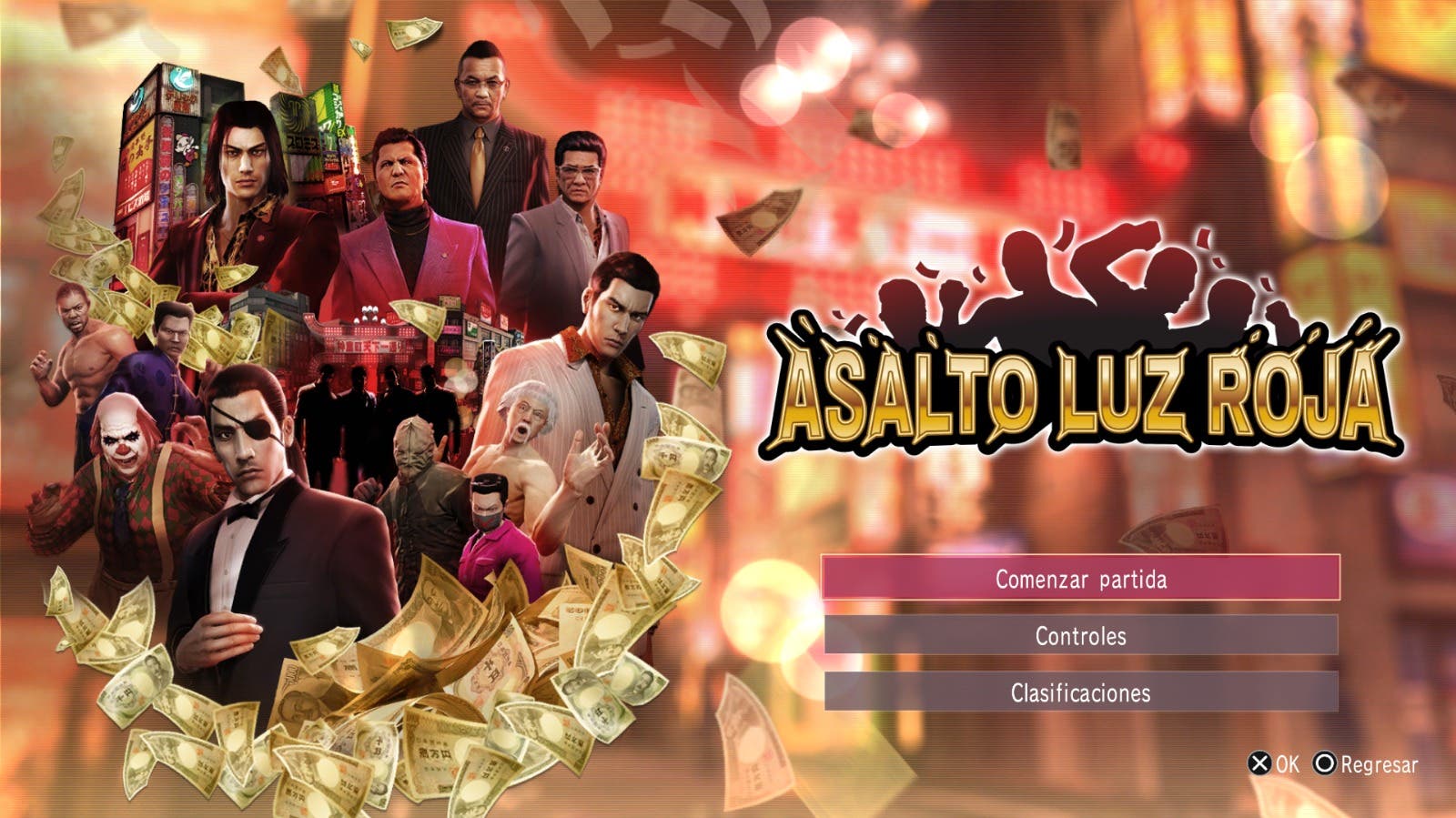 Asalto luz roja Yakuza 0