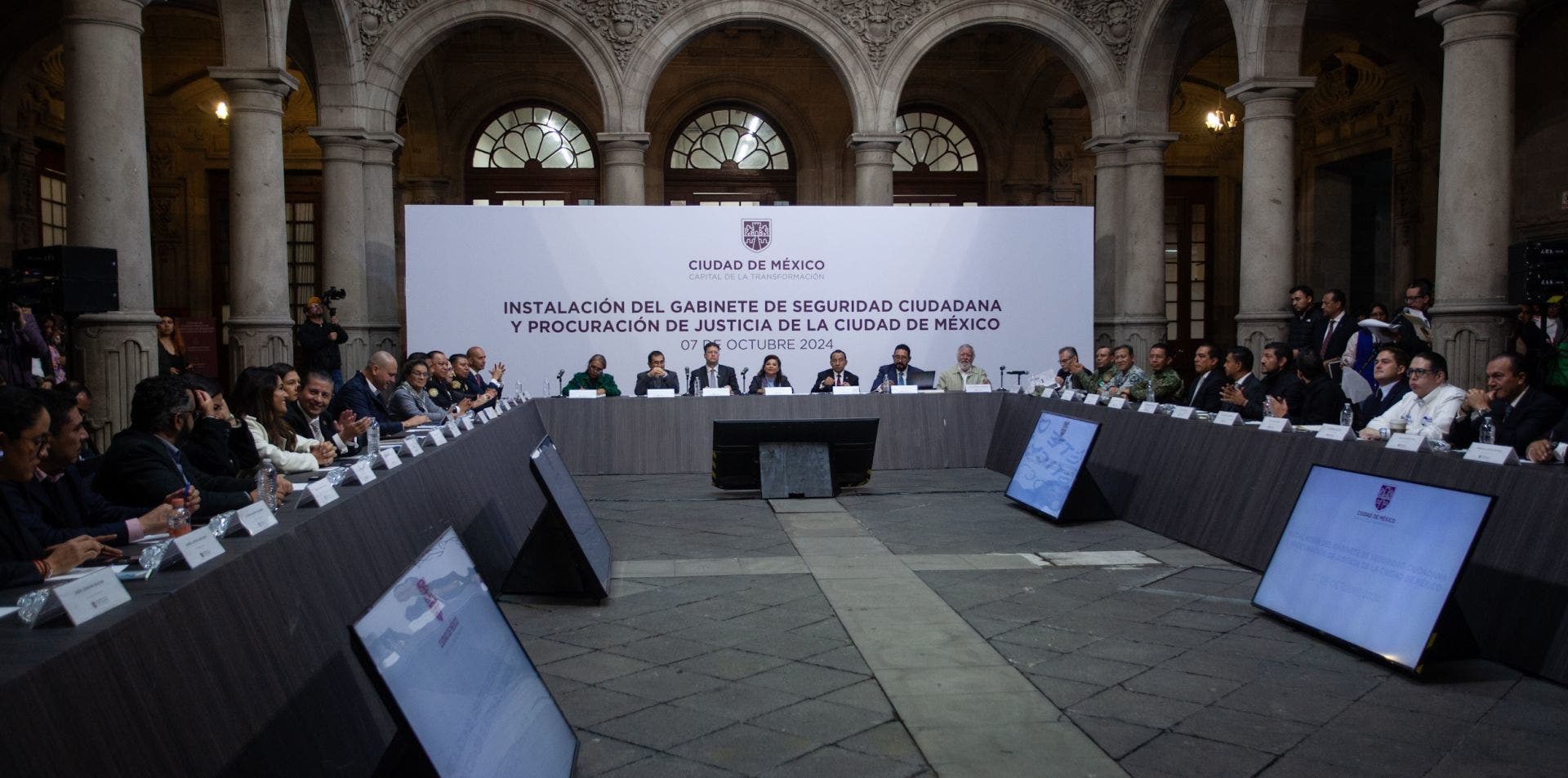 BRUGADA GABINETE SEGURIDAD CDMX