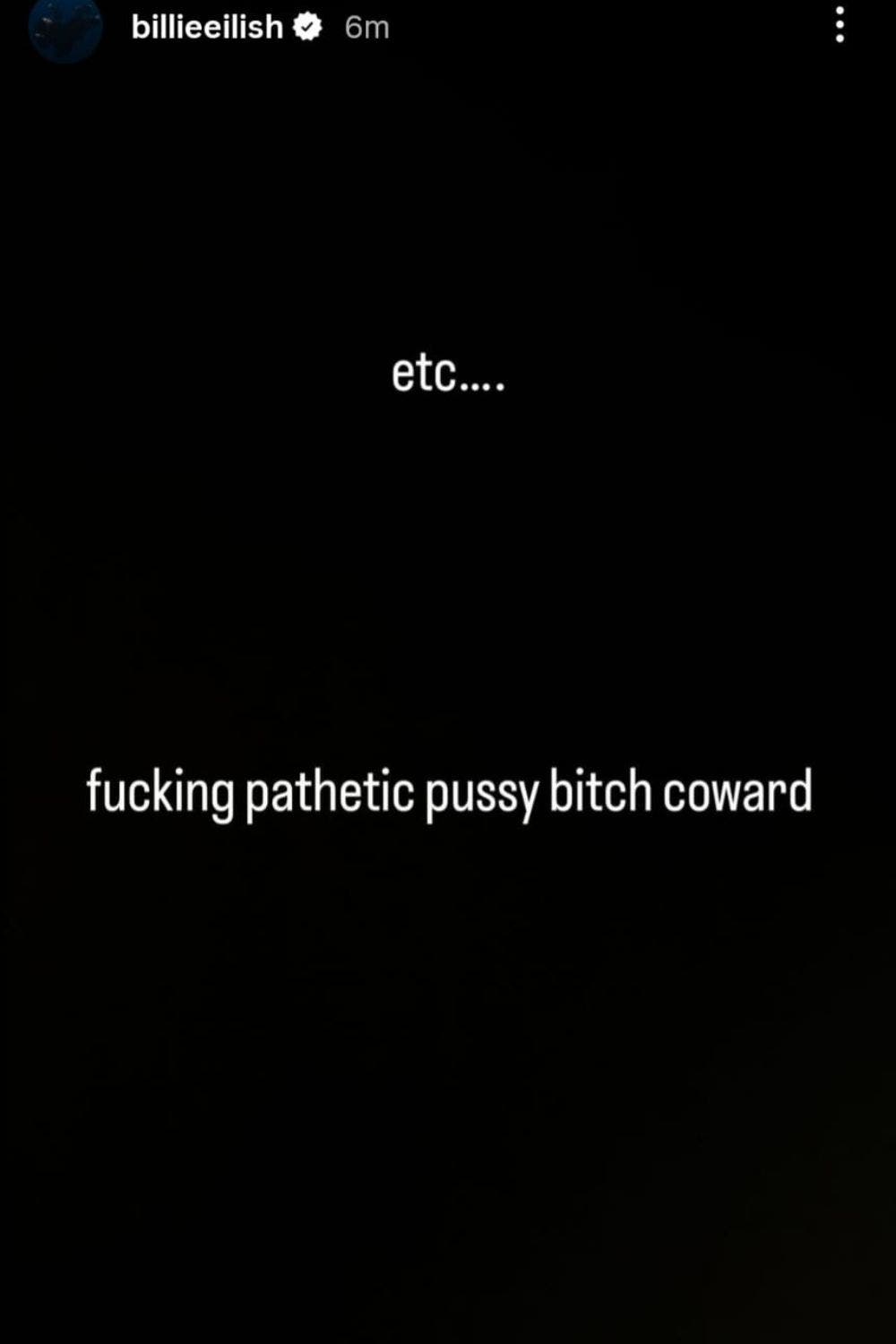 Billie ofende a Musk