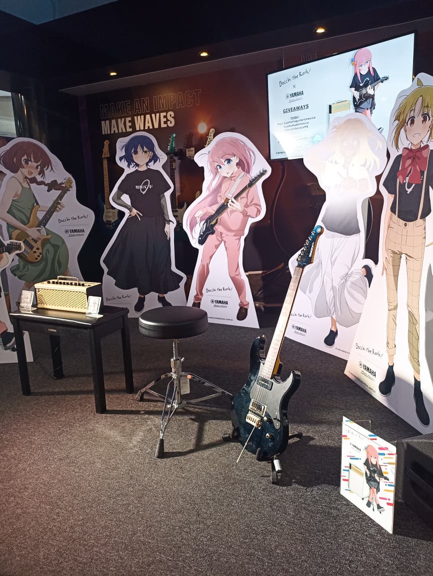 Bocchi The rock x Yamaha Mexico