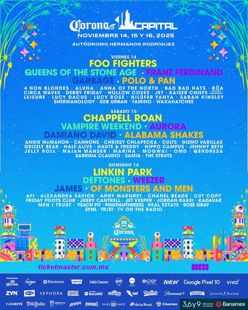 CARTEL CORONA CAPITAL 2025