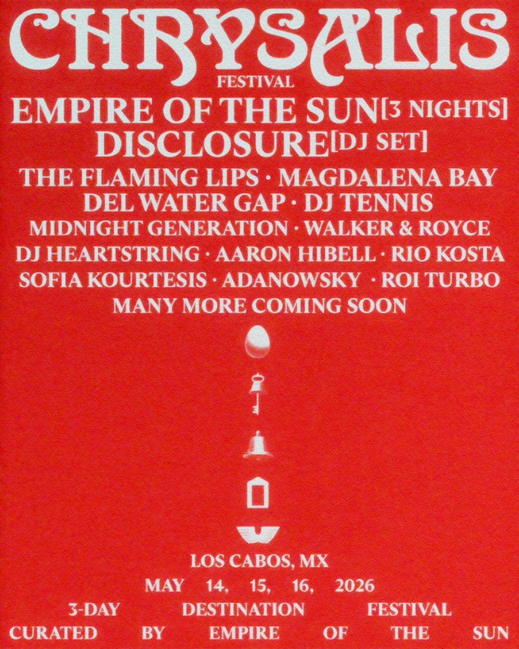 CHRYSALIS FESTIVAL CARTEL