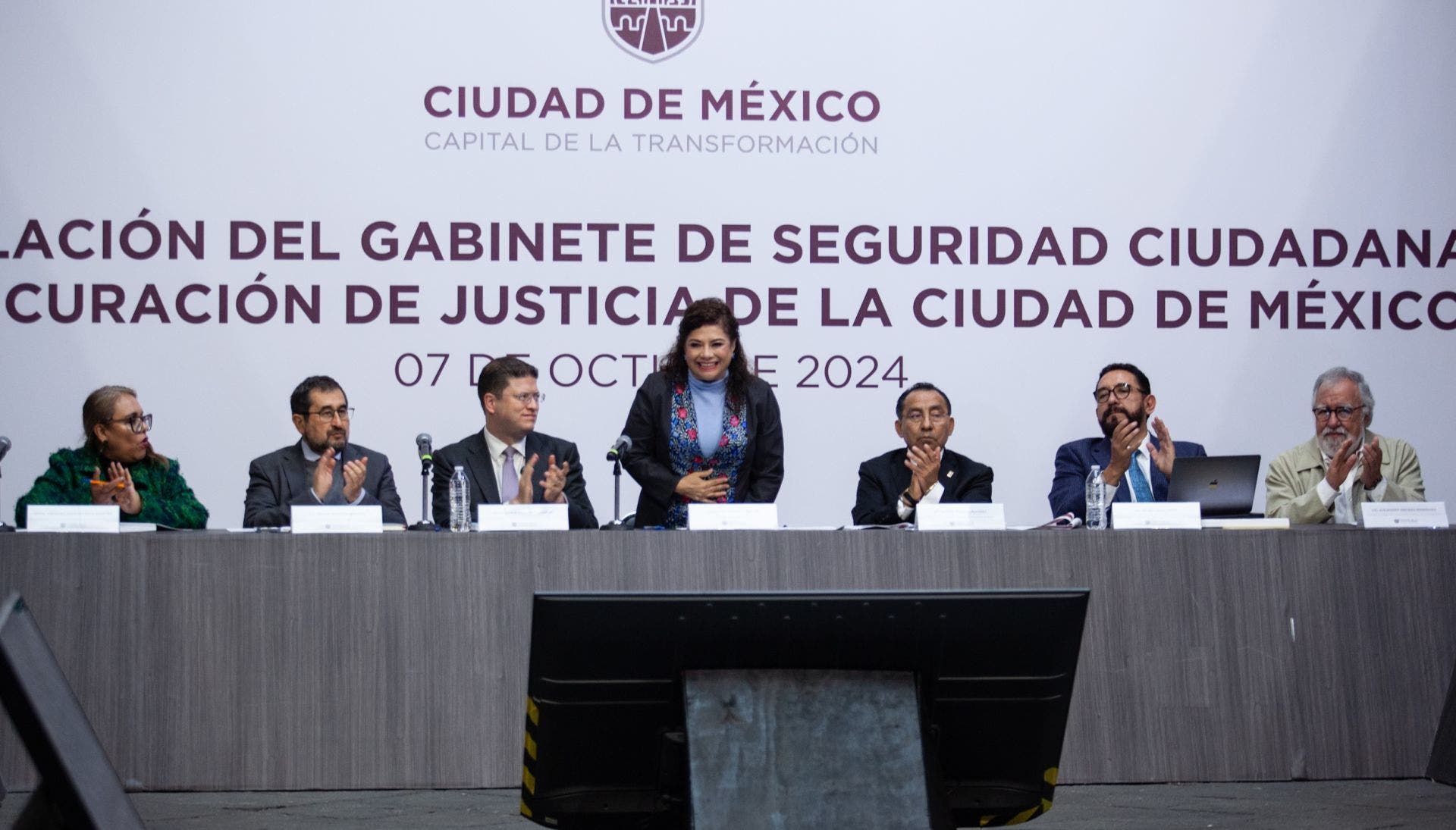 CLARA BRUGADA GABINETE SEGURIDAD