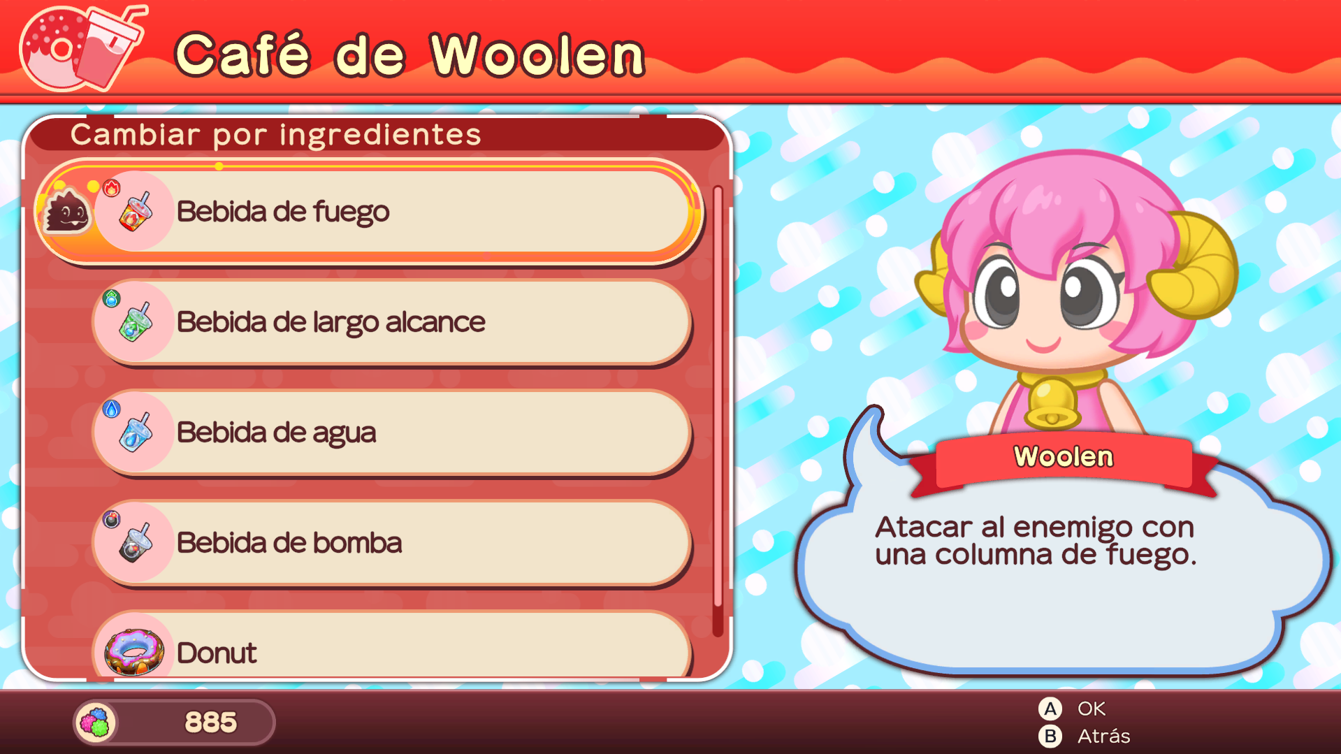 bebidas Bubble Bobble Sugar Dungeons