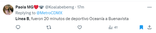 comentario vía: x