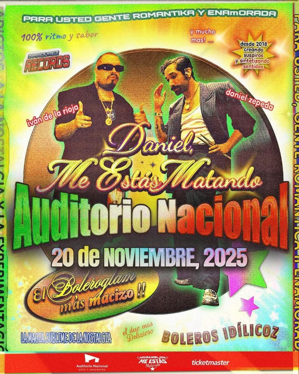 DANIEL ME ESTAS MATANDO AUDITORIO NACIONAL