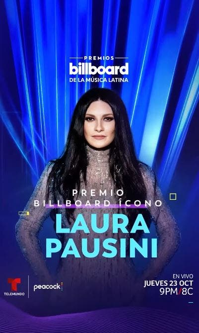 Icono latino Laura Pausini