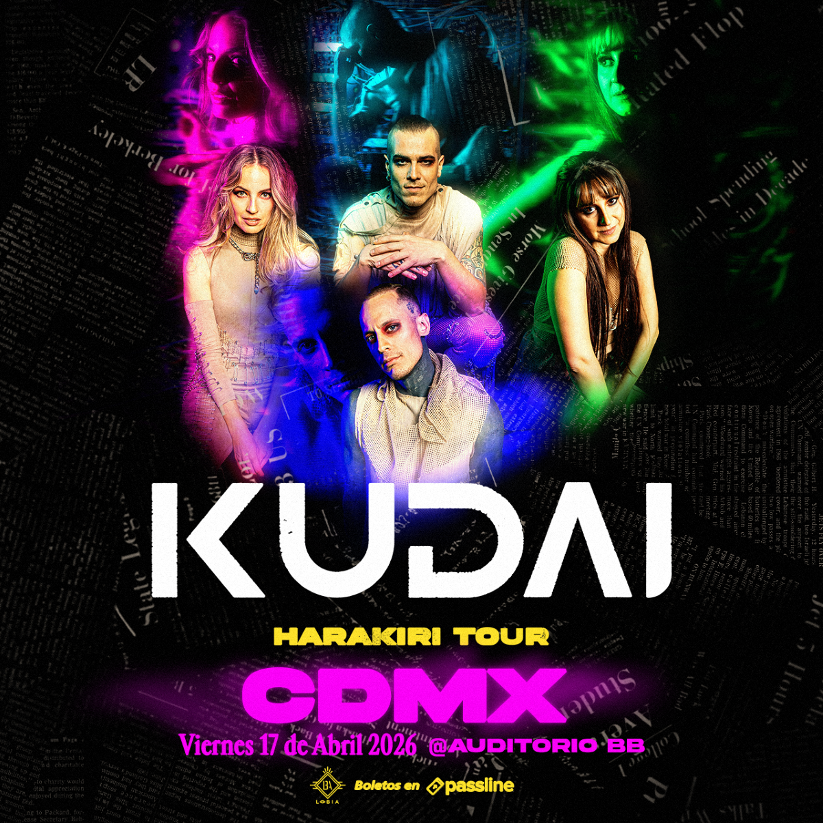 KUDAI AUDITORIO BB CDMX 2026