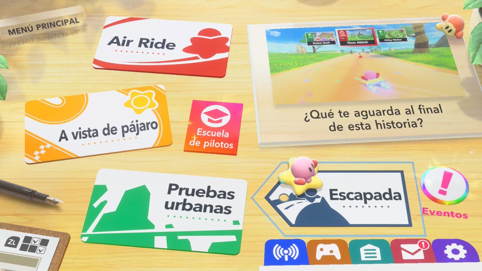 Kirby Air Riders modos de juego