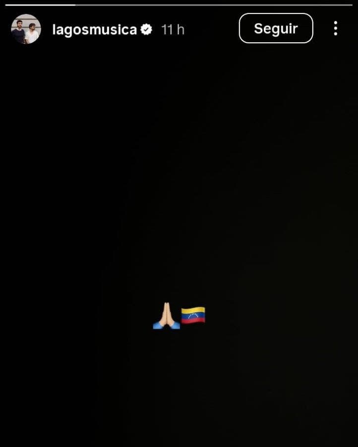 LAGOS VENEZUELA REACCION