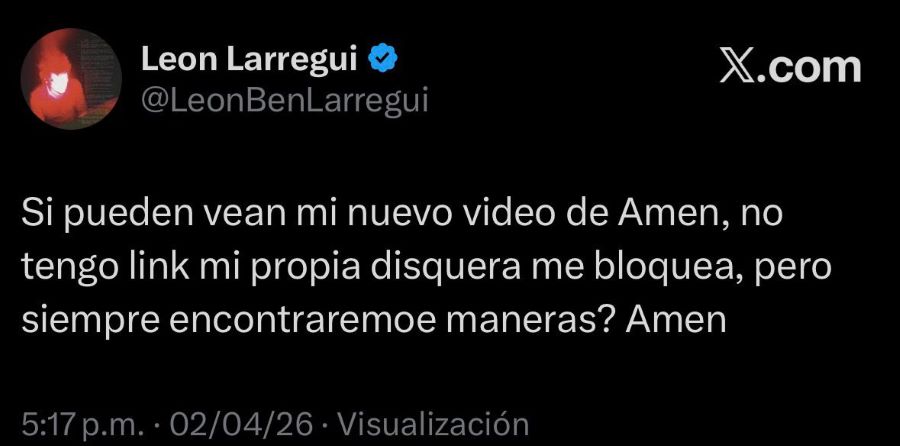 LEÓN LARREGUI TWITTER