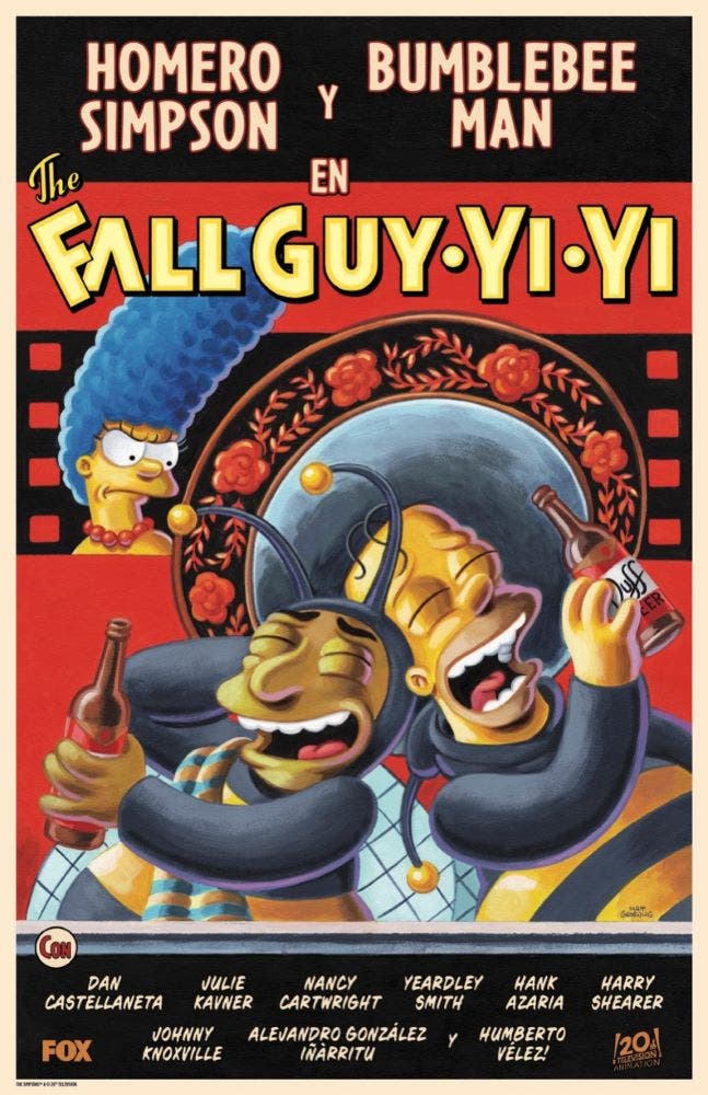 LOS SIMPSON HOMBRE ABEJORRO