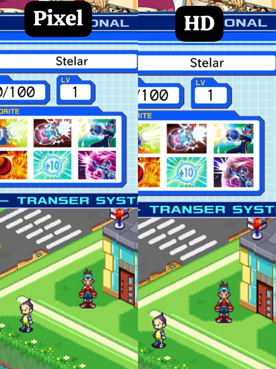 Captura de Pantalla Mega Man Star Force