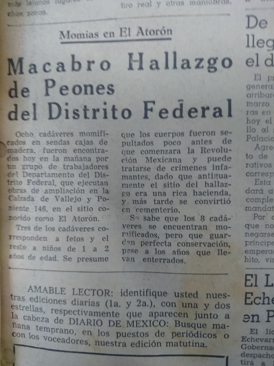Detalle del hallazgo
