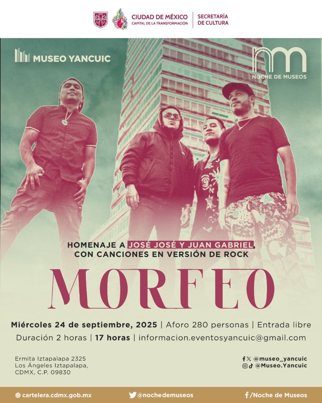 Morfeo noche de museos