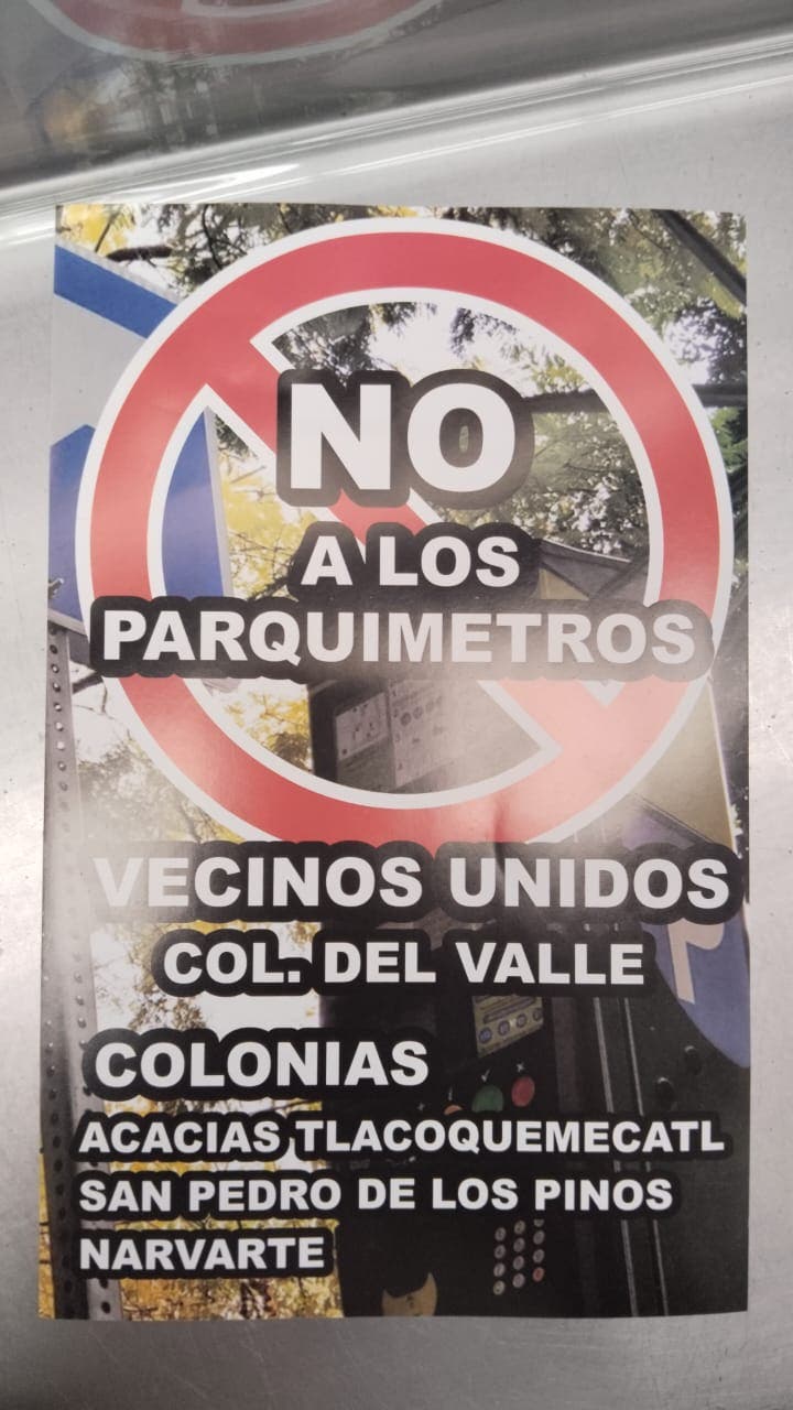 PARQUIMETROS BENITO JUAREZ​​​​