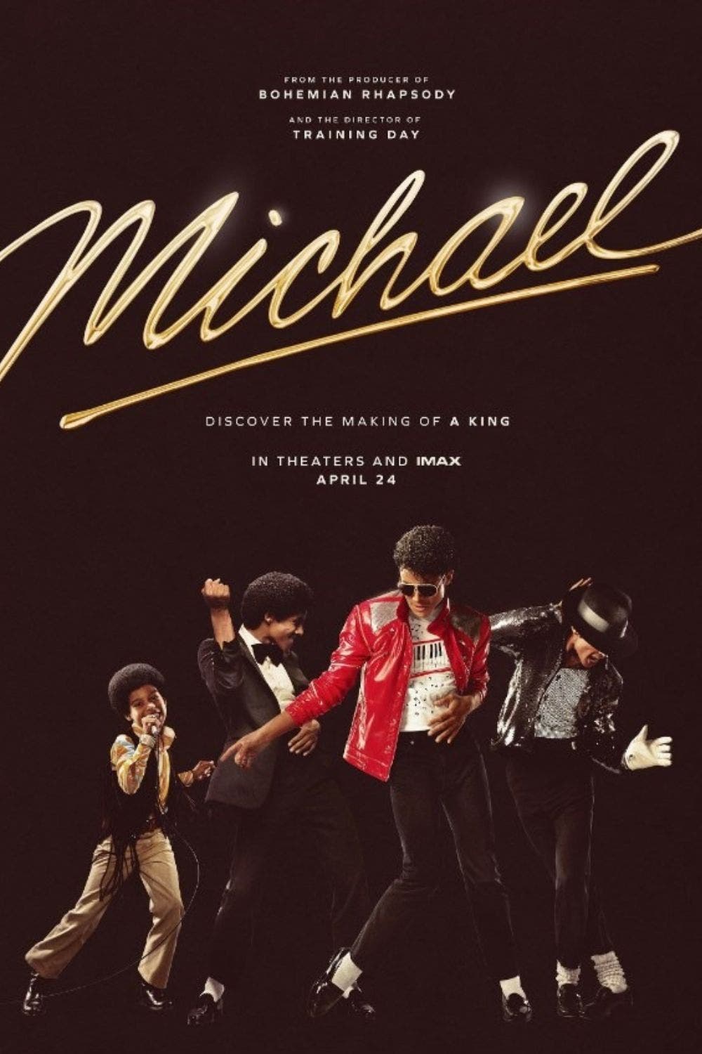 Primer poster de Michael