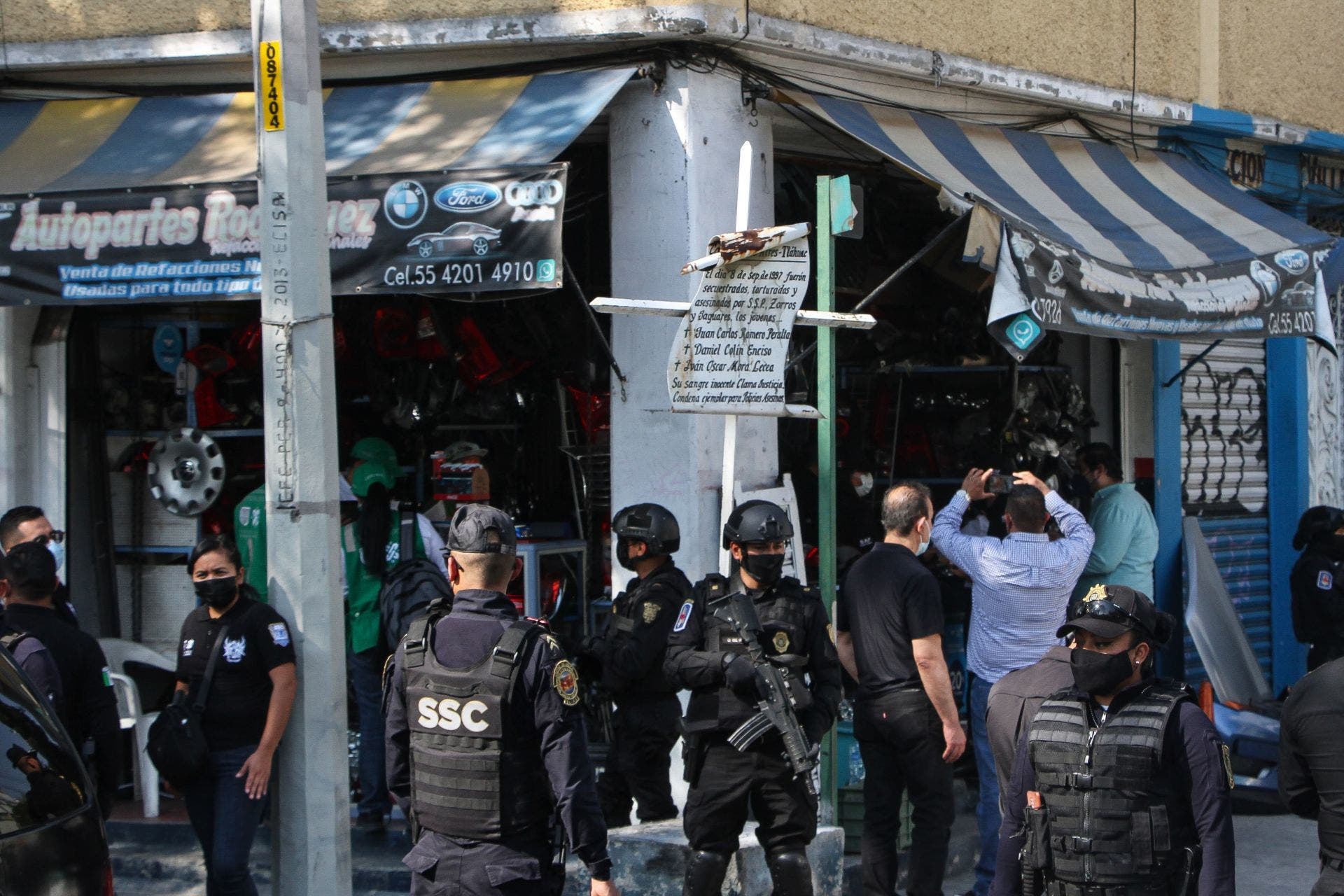 ROBO DE AUTOPARTES CDMX
