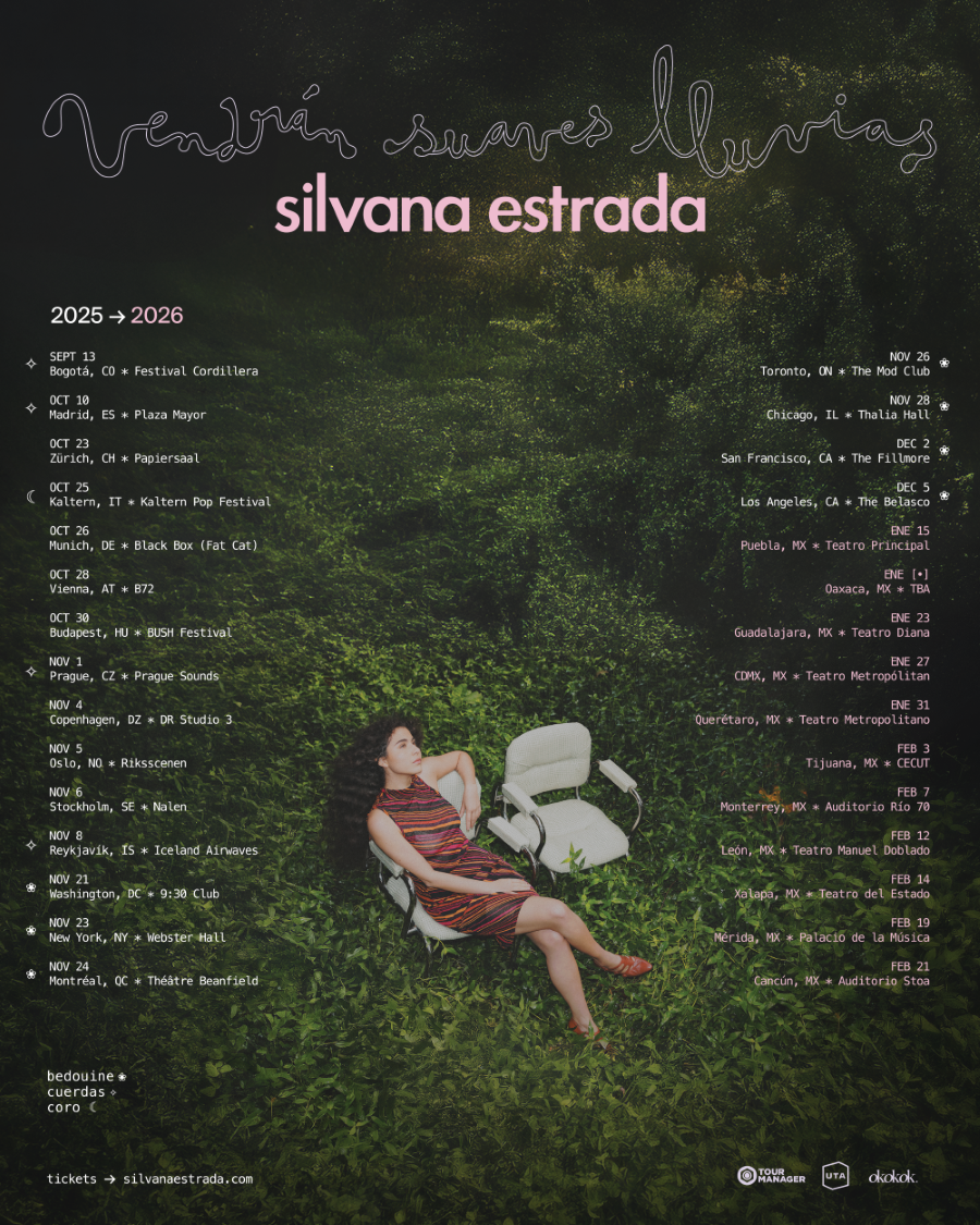 Próximas fechas de Silvana Estrada con 'Vendrán Suaves Lluvias'