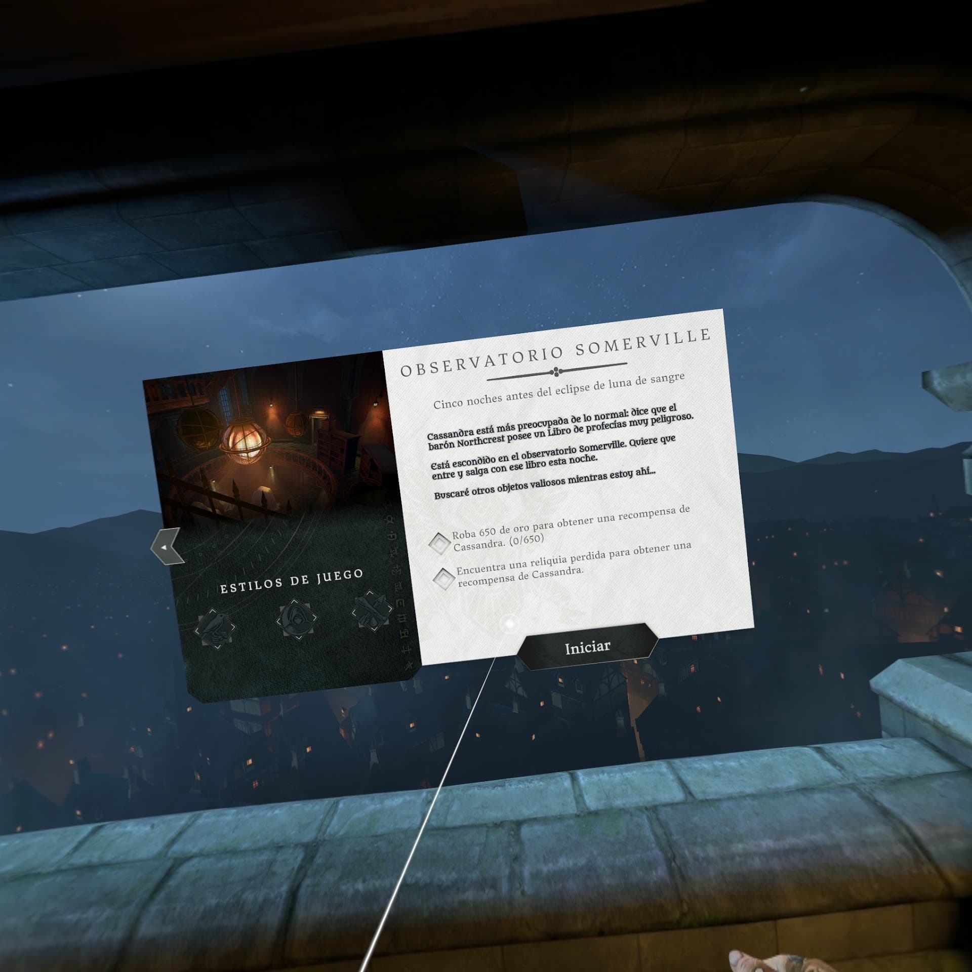 Captura de pantalla Thief VR