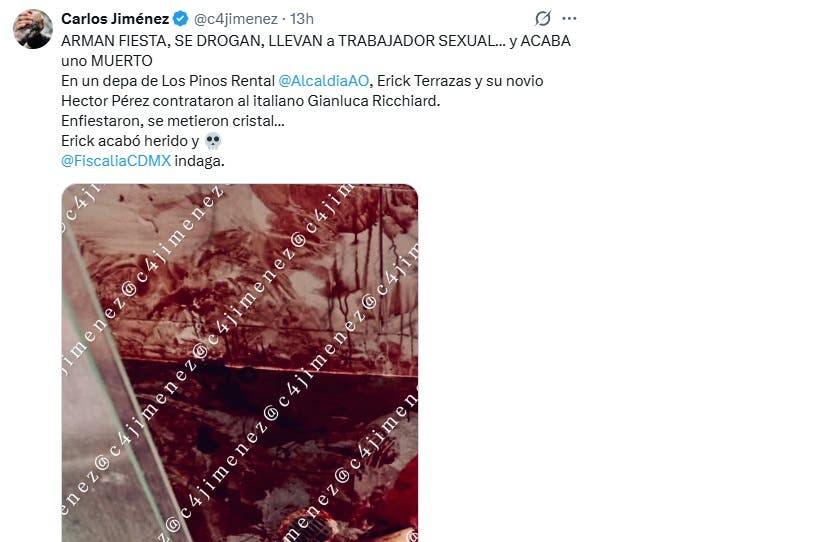 Muere hombre "depa" San Pedro de los Pinos