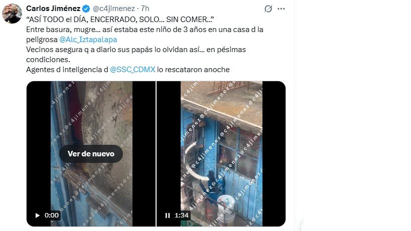 rescatan bebé abandonado San José Aculco