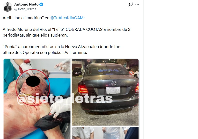 Acribillan "El Fello" Nueva Atzacoalco