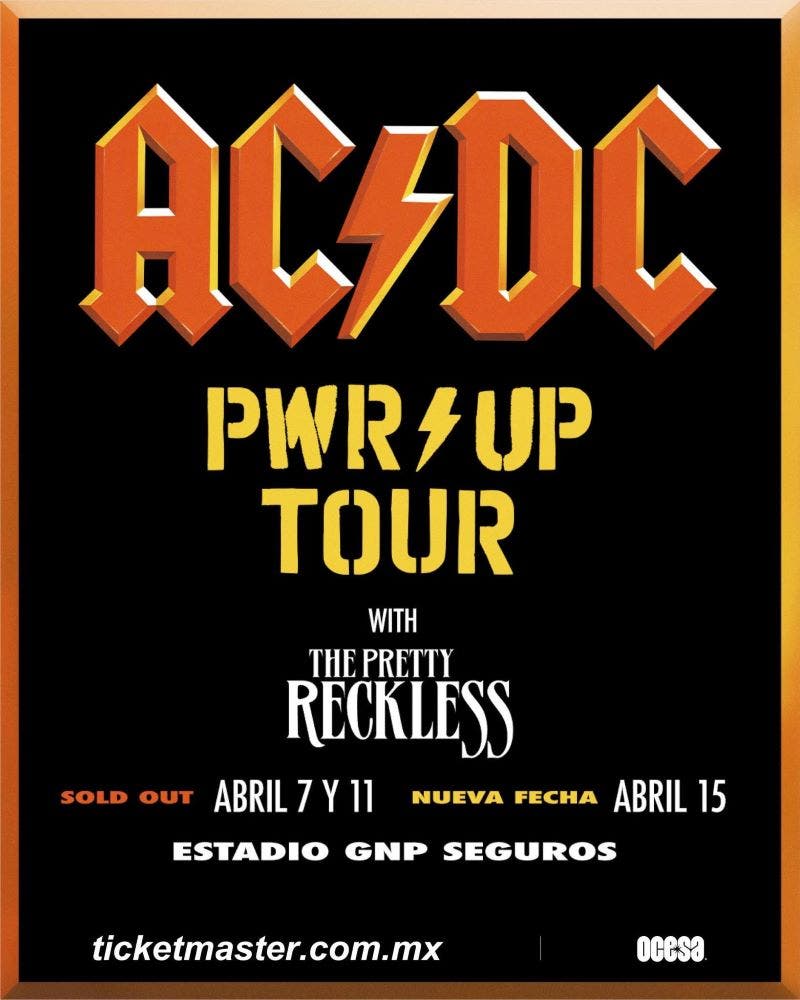 TERCERA FECHA ACDC EN MÉXICO