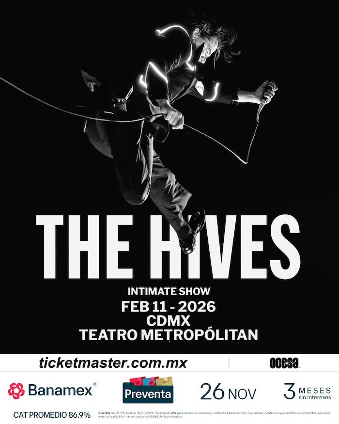THE HIVES MÉXICO BOLETOS