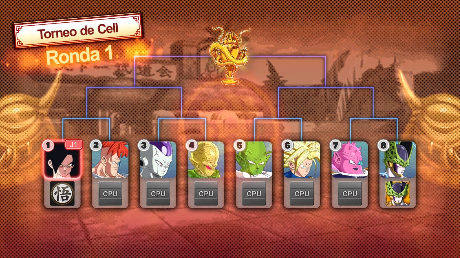 Toneo de cell Dragon ball