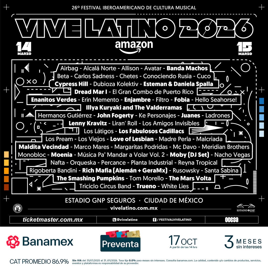 vive latino 2026 cartel fecha boletos