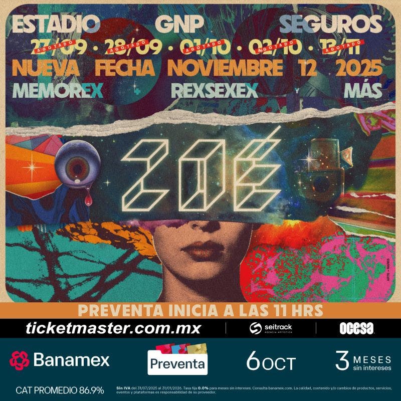 ZOÉ SEXTA FECHA