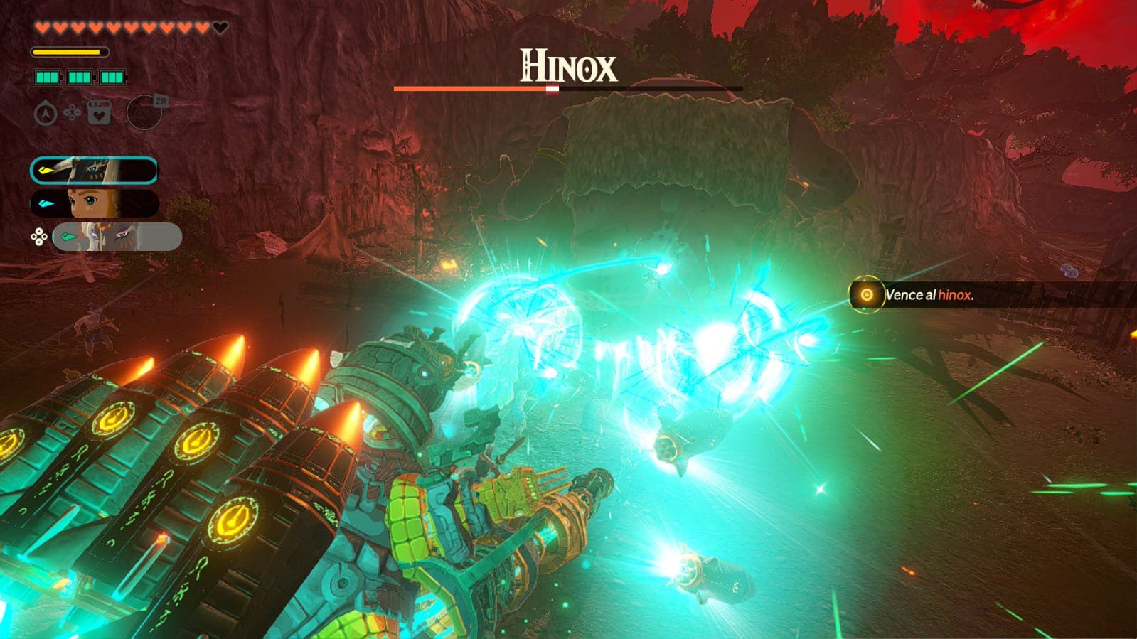 Hyrule Warriors captura de pantalla