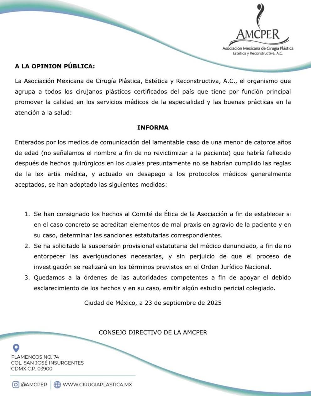 Comunicado
