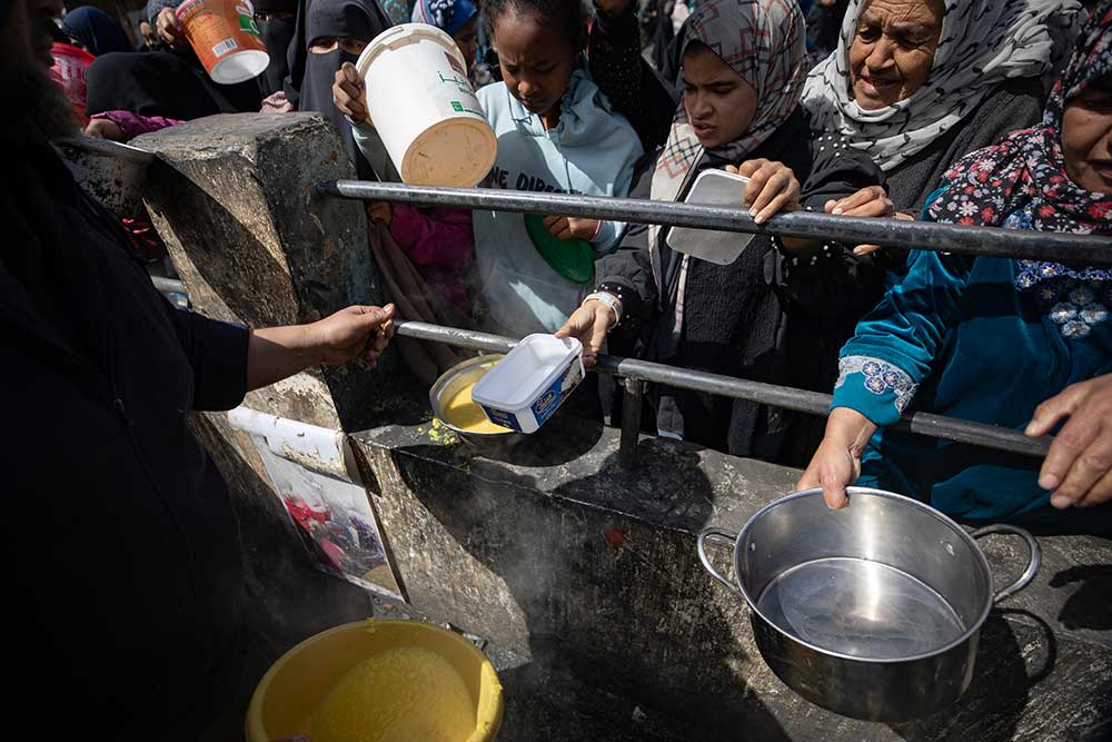 Hambre en Gaza