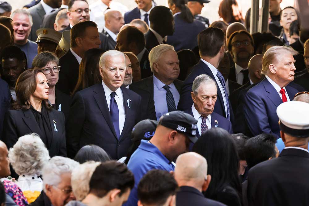 Kamala Harris, Joe Biden, Trump